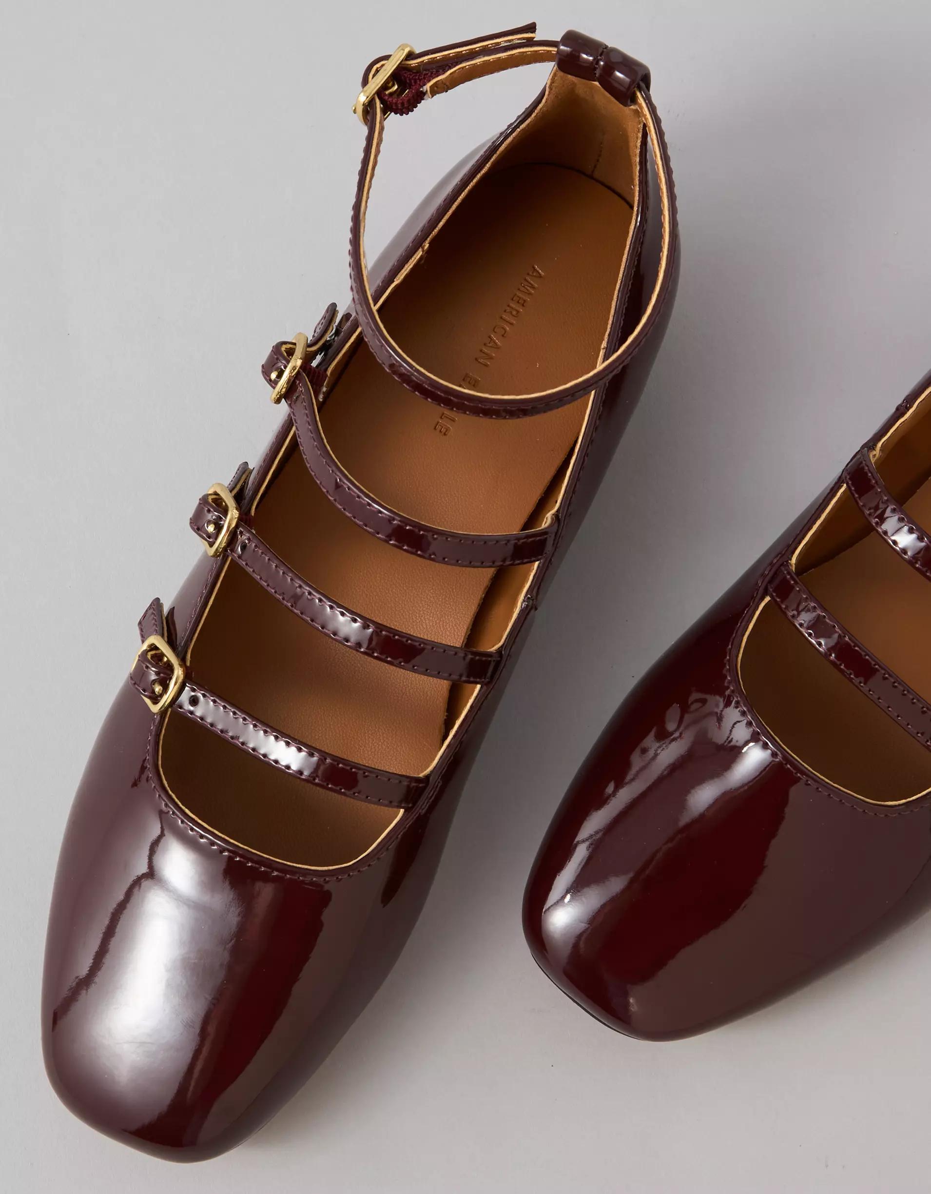 AE Multi-Strap Mary Jane Flat Product Image