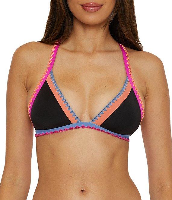 Lucky Brand Avila Color Blocked Hipster Swim Bottom Product Image