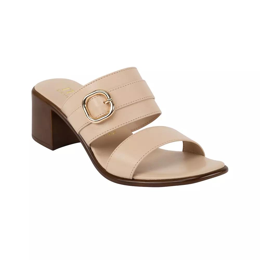 Italian Shoemakers Landyn Women's Block Heel Sandals, Size: 8, Natural Product Image