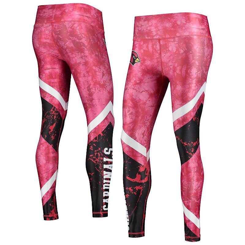 Women's Concepts Sport Cardinal/Black Arizona Cardinals Dormer Knit Sublimated Leggings,  Product Image