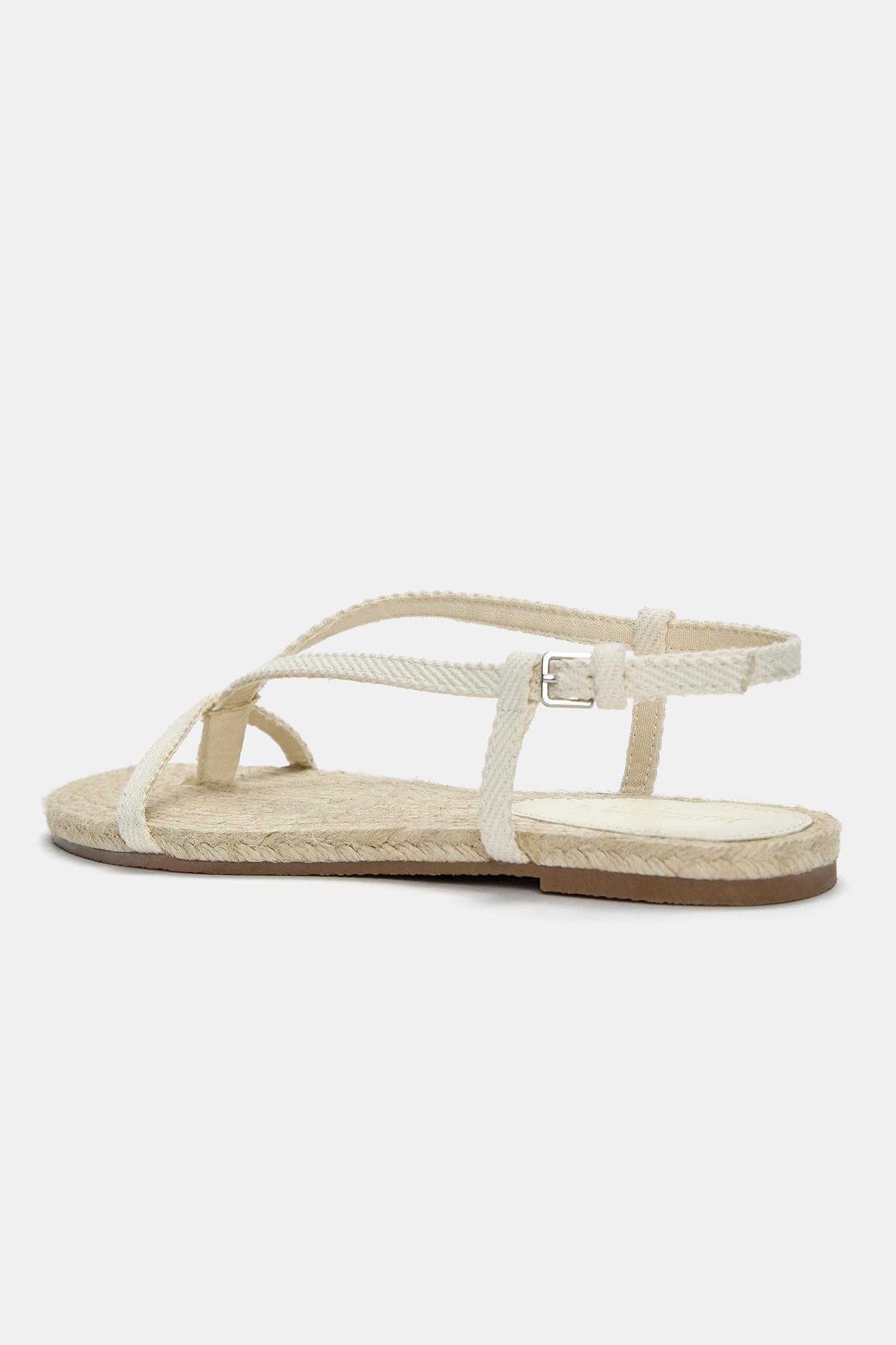 Jute flat sandals Product Image