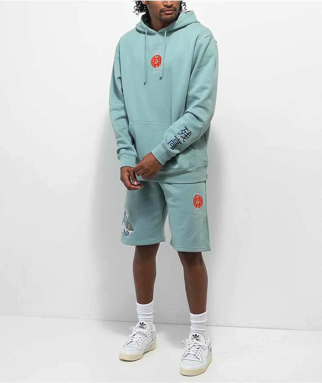 DGK Breaker Seafoam Green Hoodie Product Image