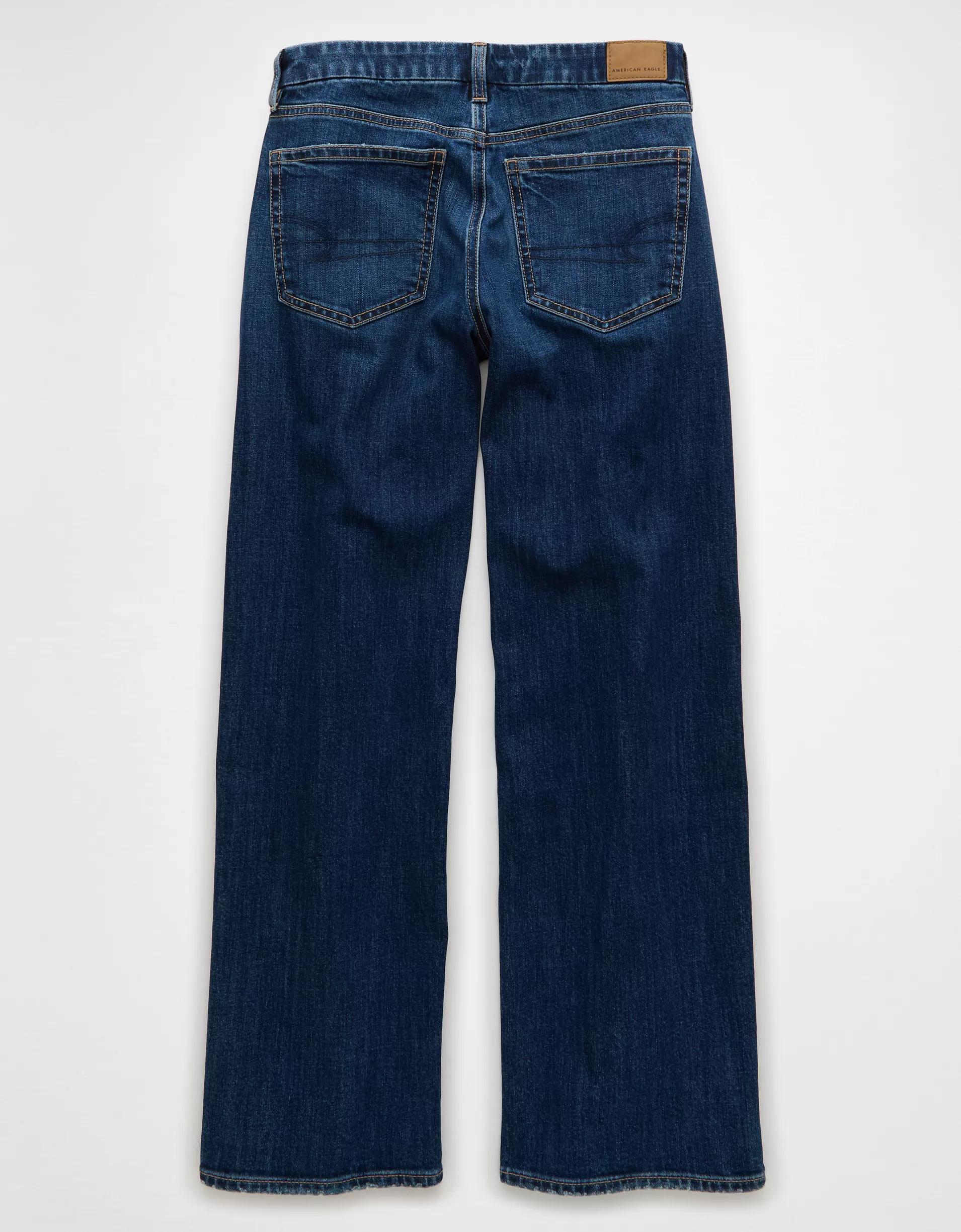 AE Stretch Curvy High-Waisted Stovepipe Jean Product Image