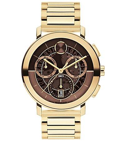 Movado Mens Bold Evolution 2.0 Quartz Chronograph Stainless Steel Bracelet Watch Product Image