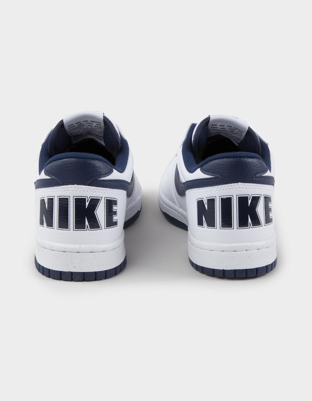 NIKE Big Nike Low Mens Shoes - WHT/NVY Product Image