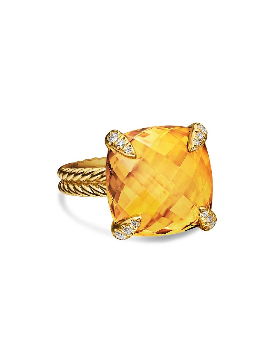 Womens Chatelaine Ring in 18K Yellow Gold Product Image