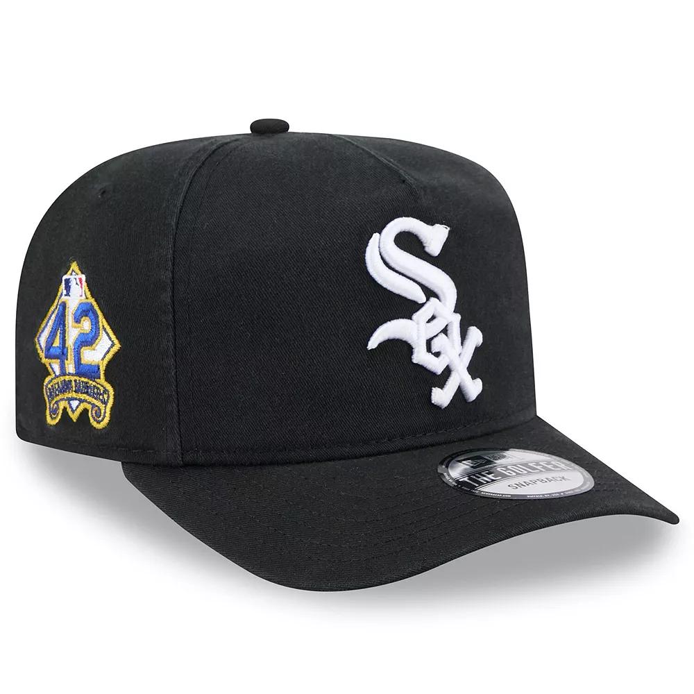 Men's New Era  Black Chicago White Sox 2025 Jackie Robinson Day Golfer Adjustable Hat Product Image