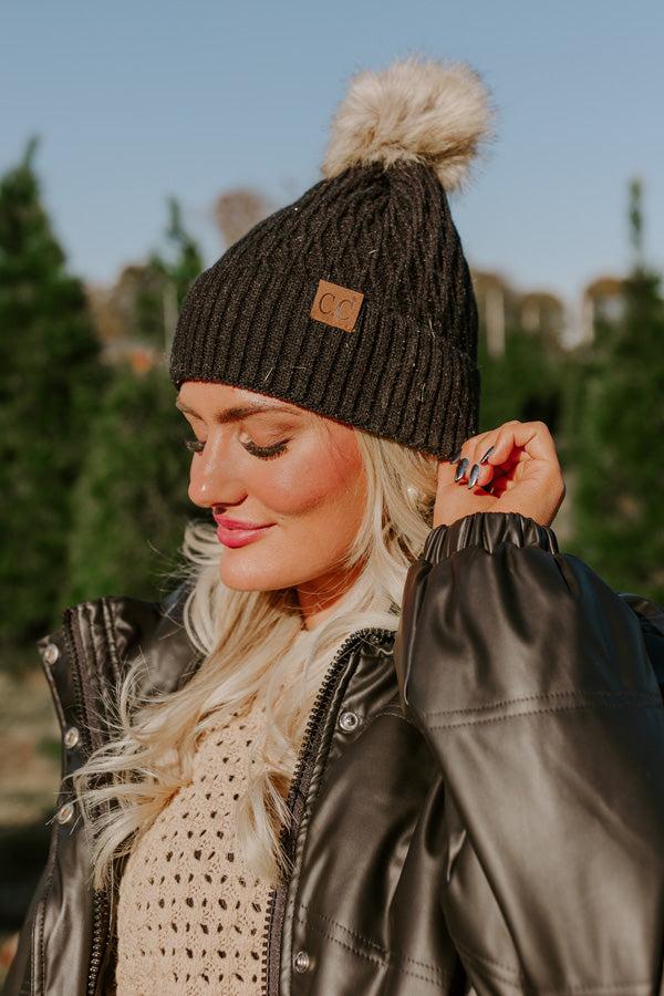 Fall Festival Beanie In Black Product Image