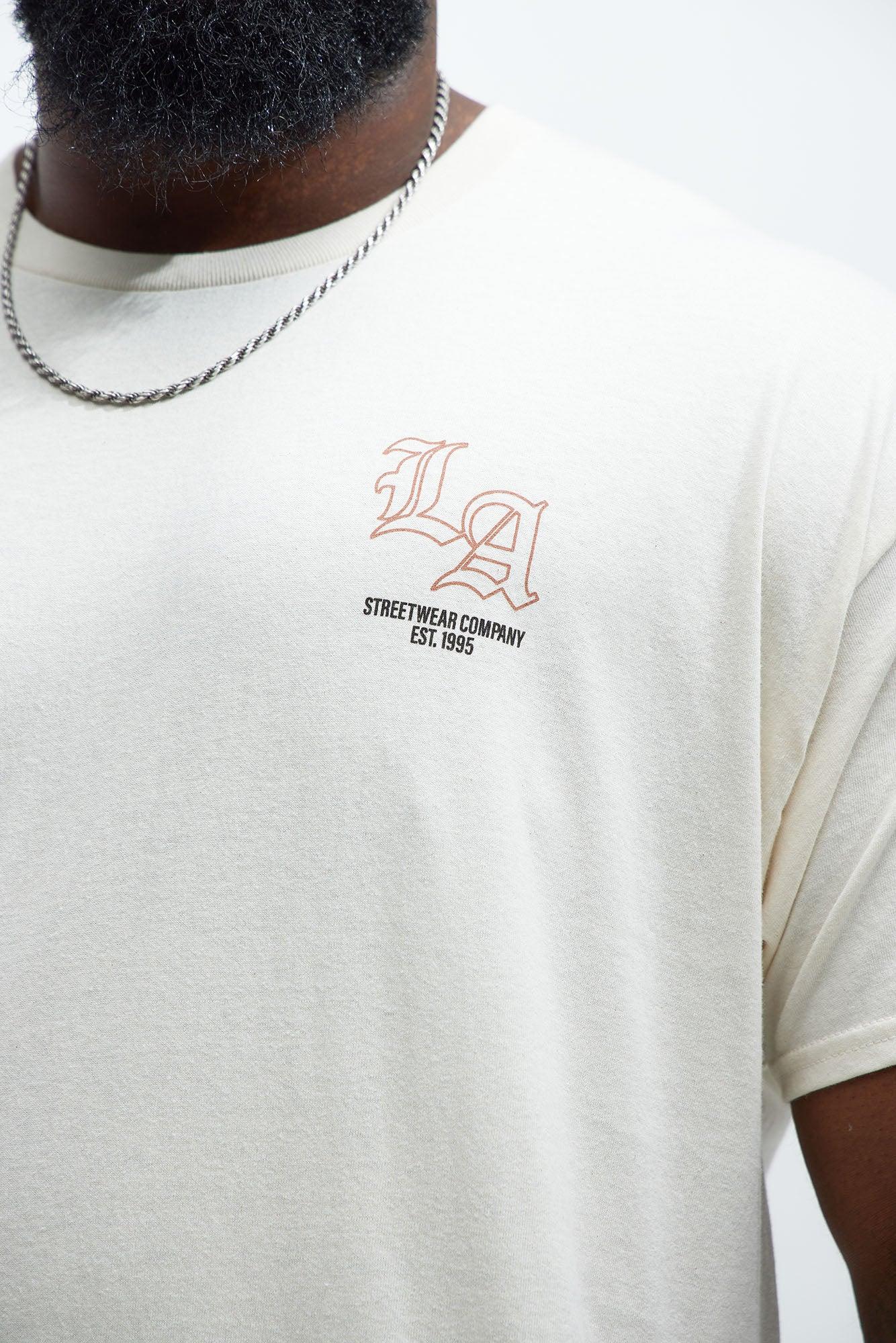 LA Dream Short Sleeve Tee - Natural/Combo Product Image
