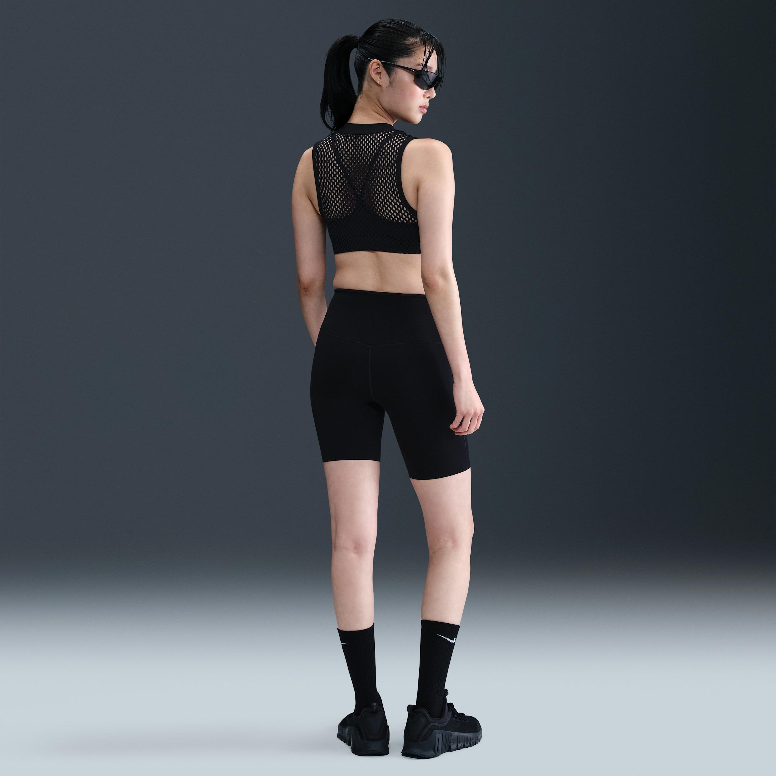 Nike Womens Indy Net Light-Support Padded Sports Bra | HF5422-010 Product Image