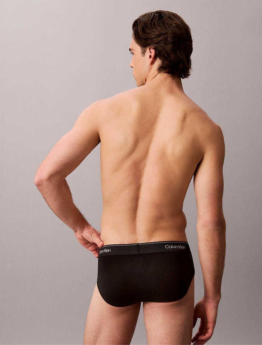 Icon Cotton Stretch Metallic 3-Pack Hip Brief Product Image