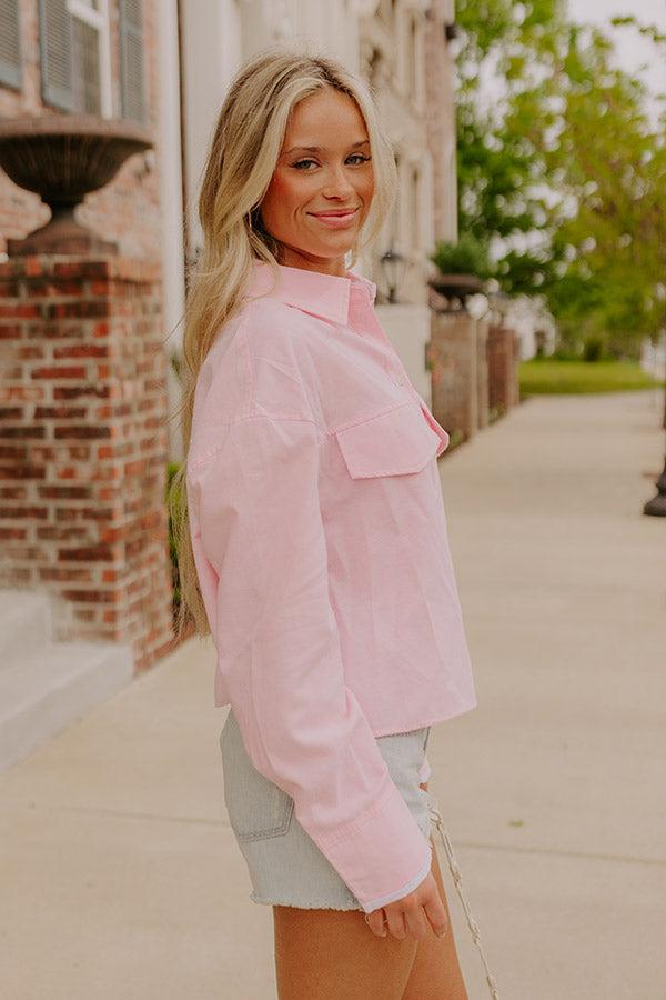 Savvy Chic Button Down Top Product Image