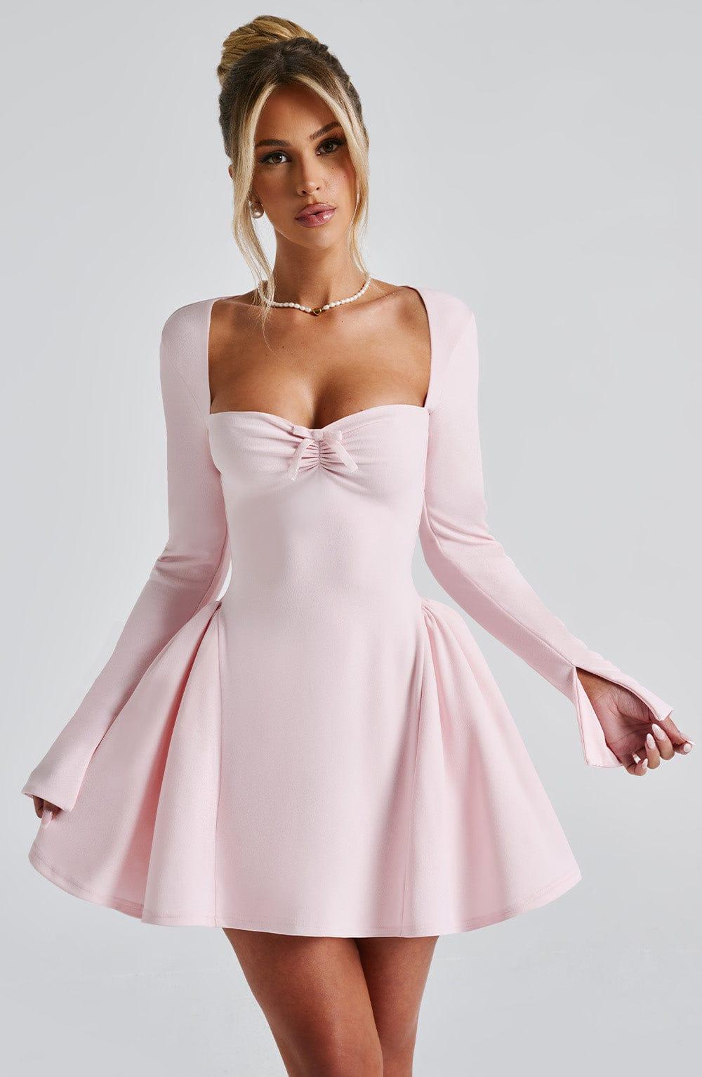 Megan Mini Dress - Blush Product Image