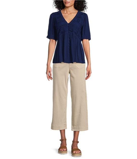 Nurture Short Sleeve V-Neck Top Product Image