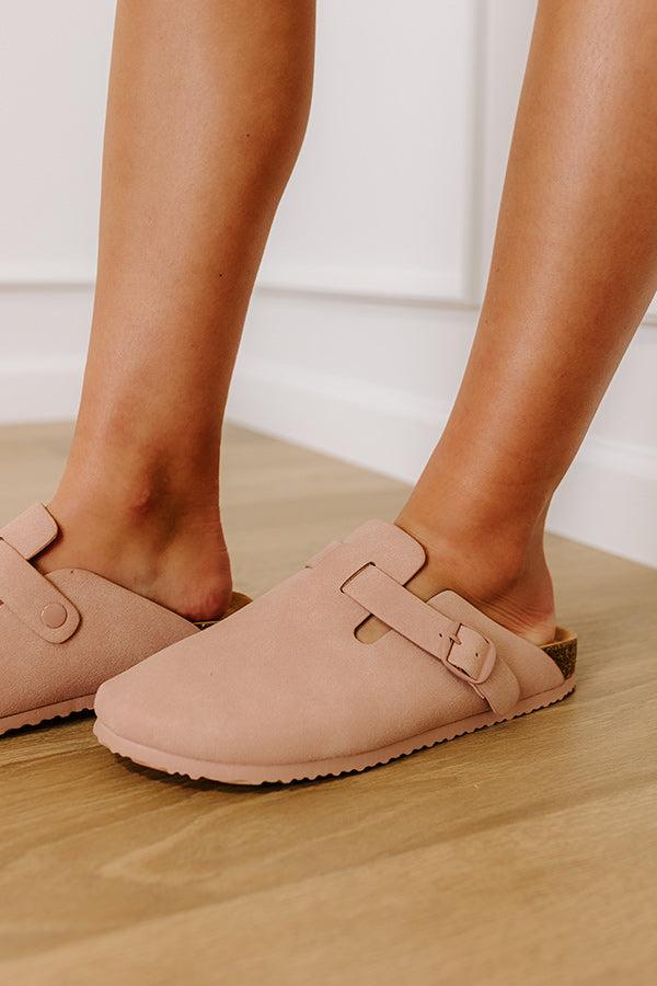 The Collins Faux Nubuck Clogs Product Image