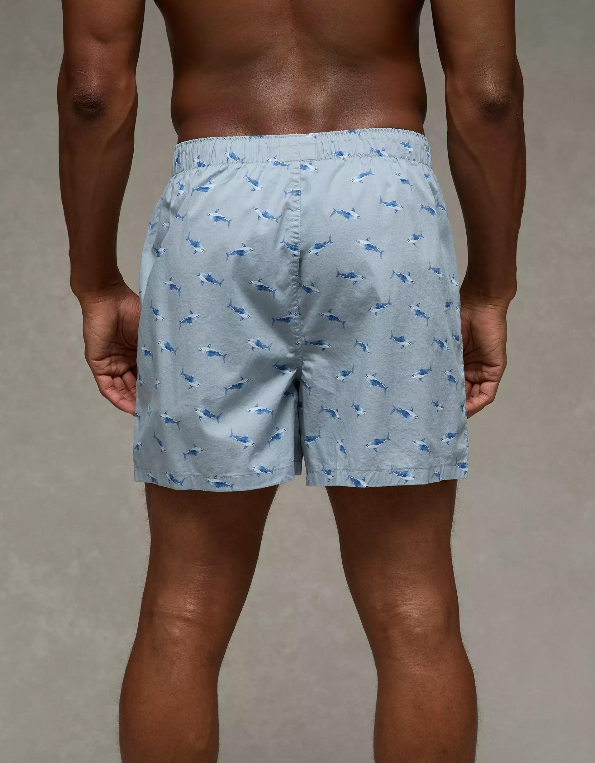 AEO Men's Sharks Stretch Boxer Short Product Image