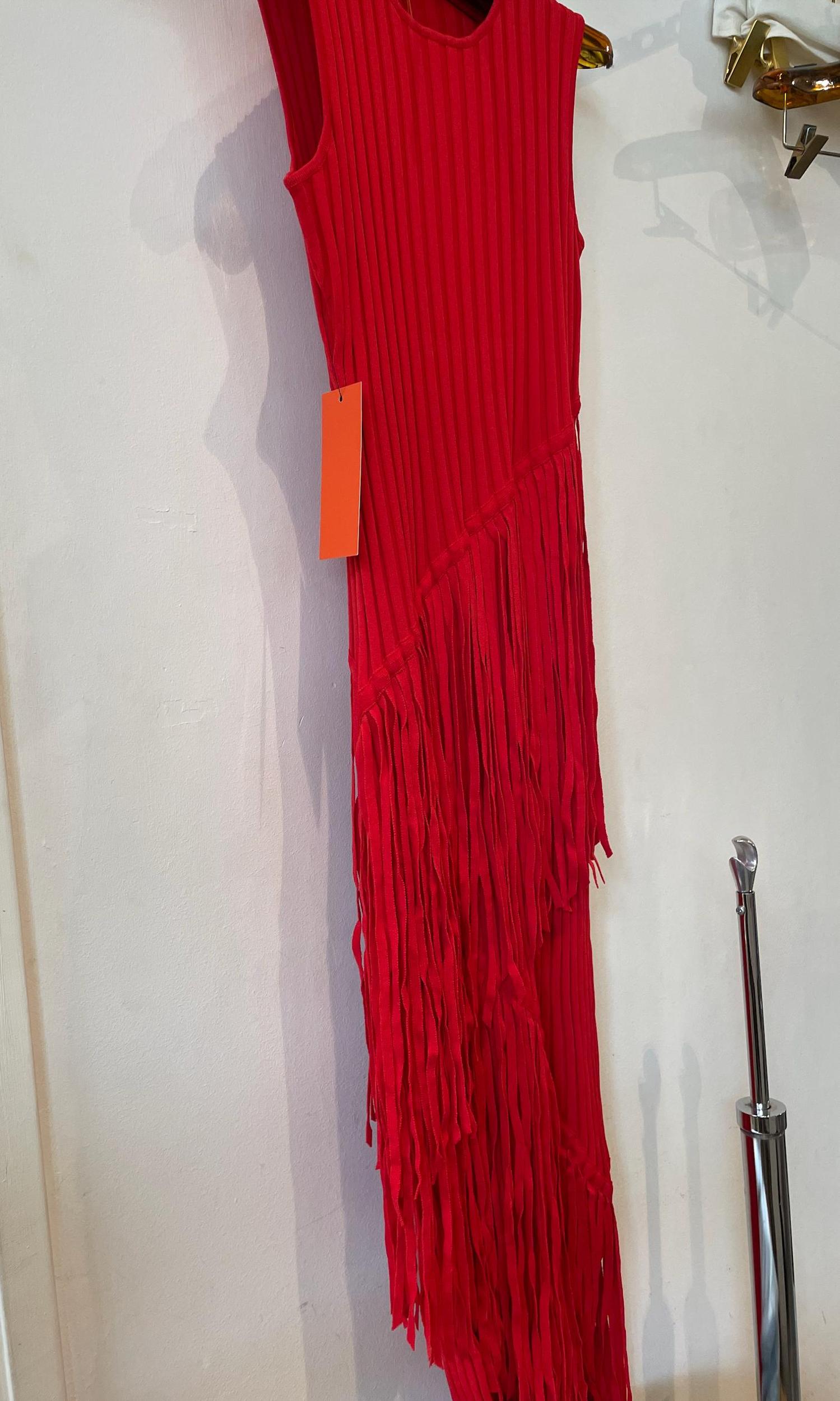 Simon Miller Spiral Dress in Red Product Image