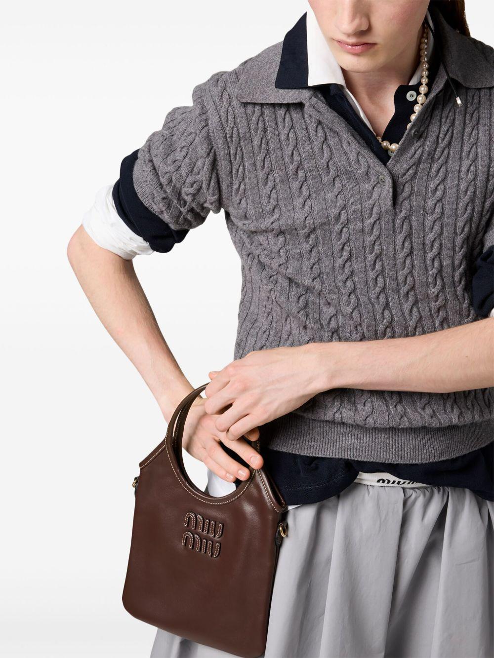 Ivy leather handbag Product Image