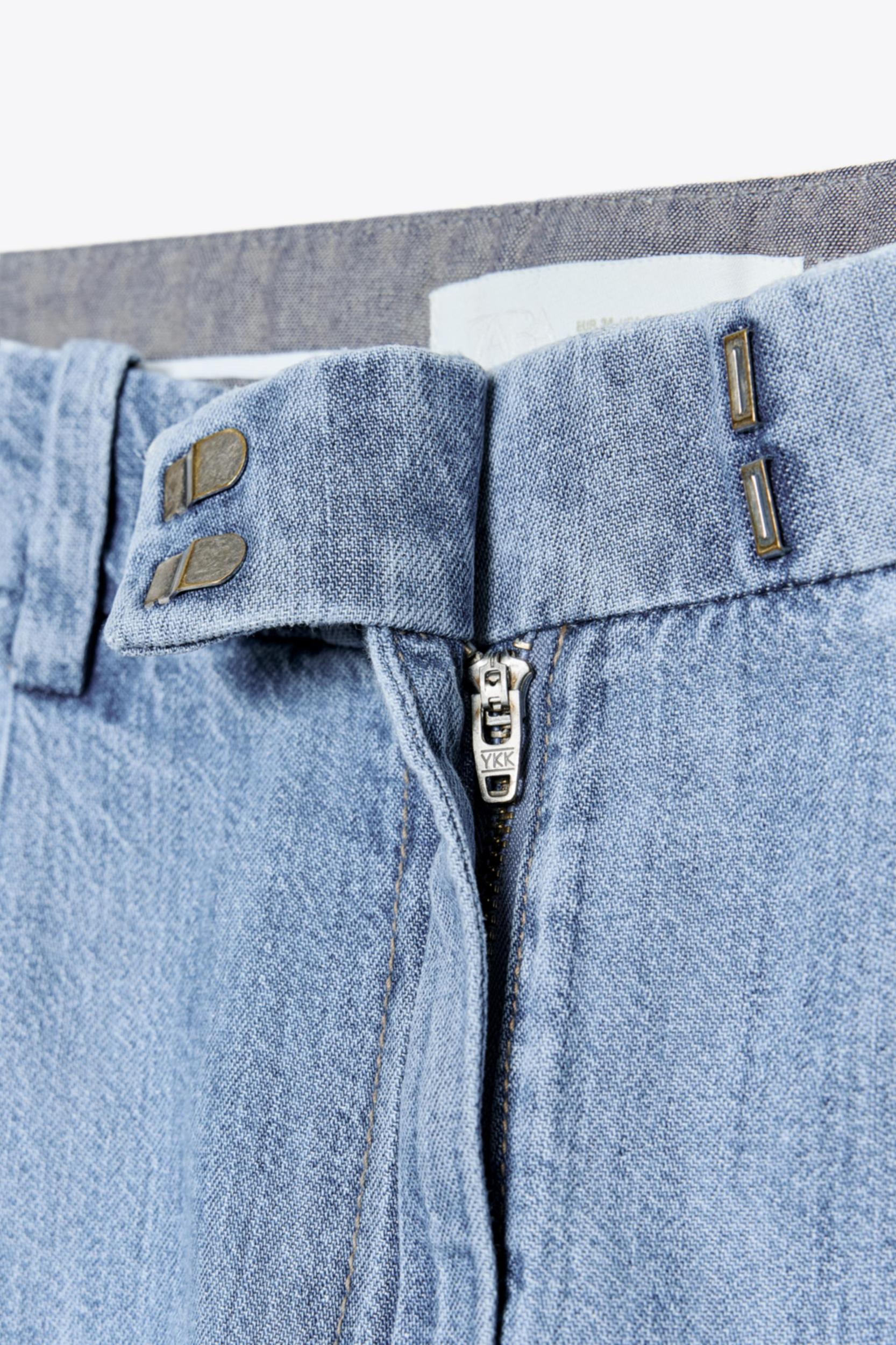 HIGH RISE Z1975 DARTED WIDE LEG JEANS Product Image