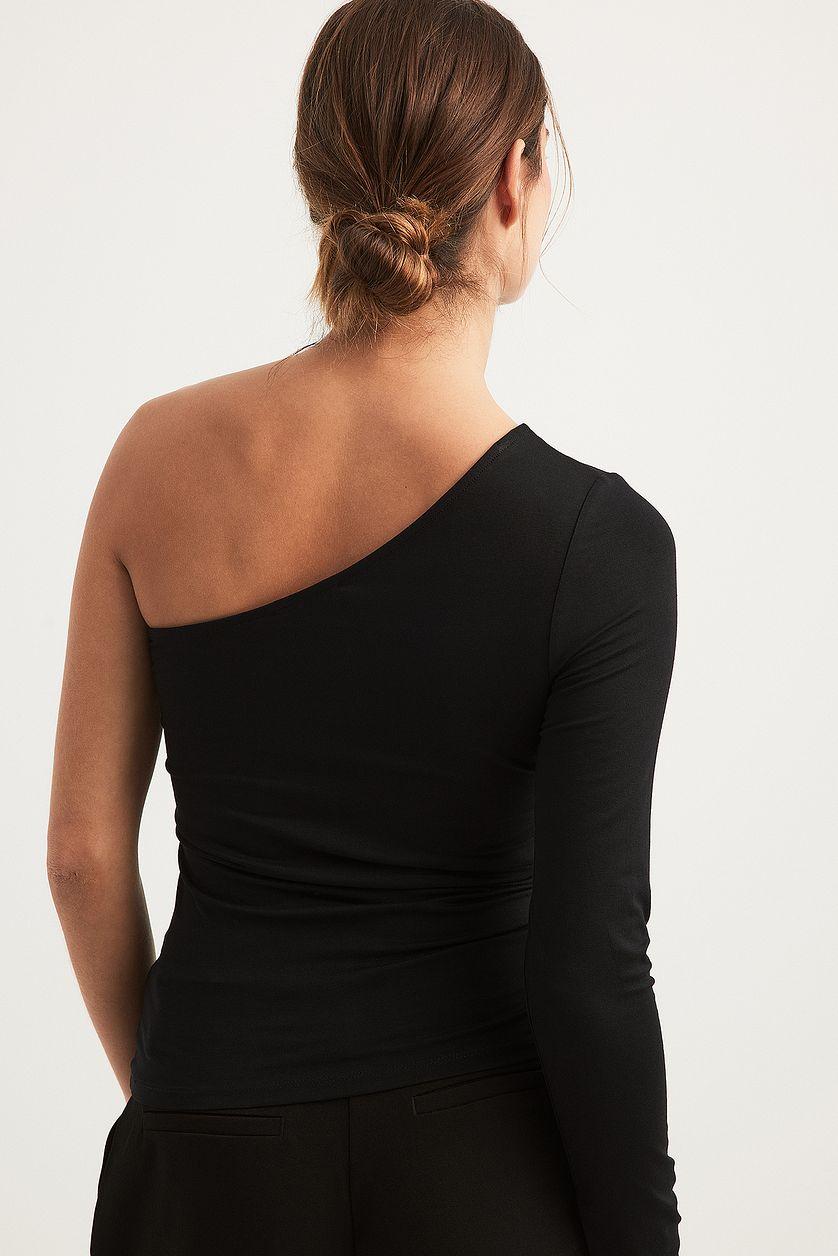 Soft Line One Shoulder Top Product Image