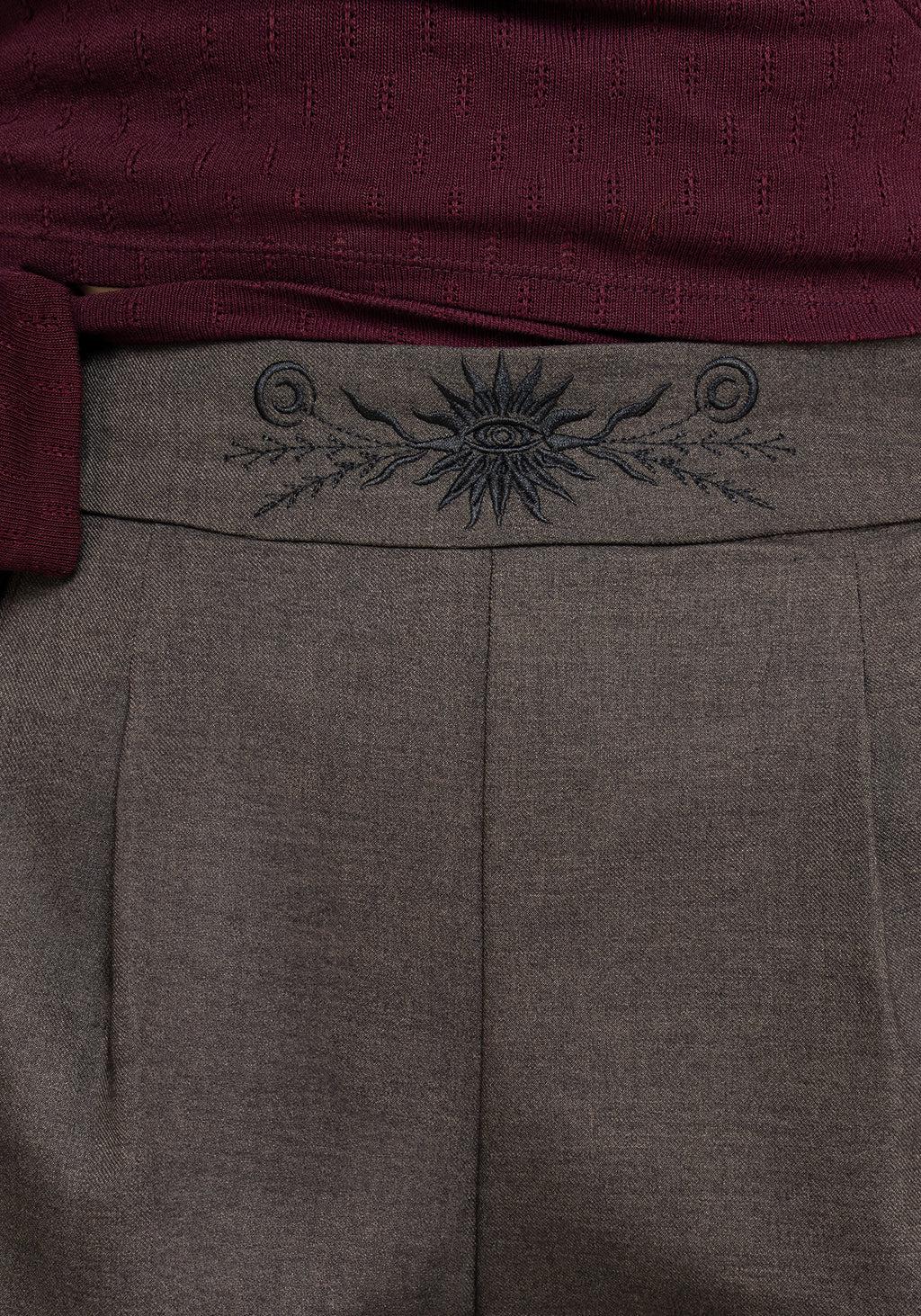 Mystic Embroidered Balloon Trousers Product Image