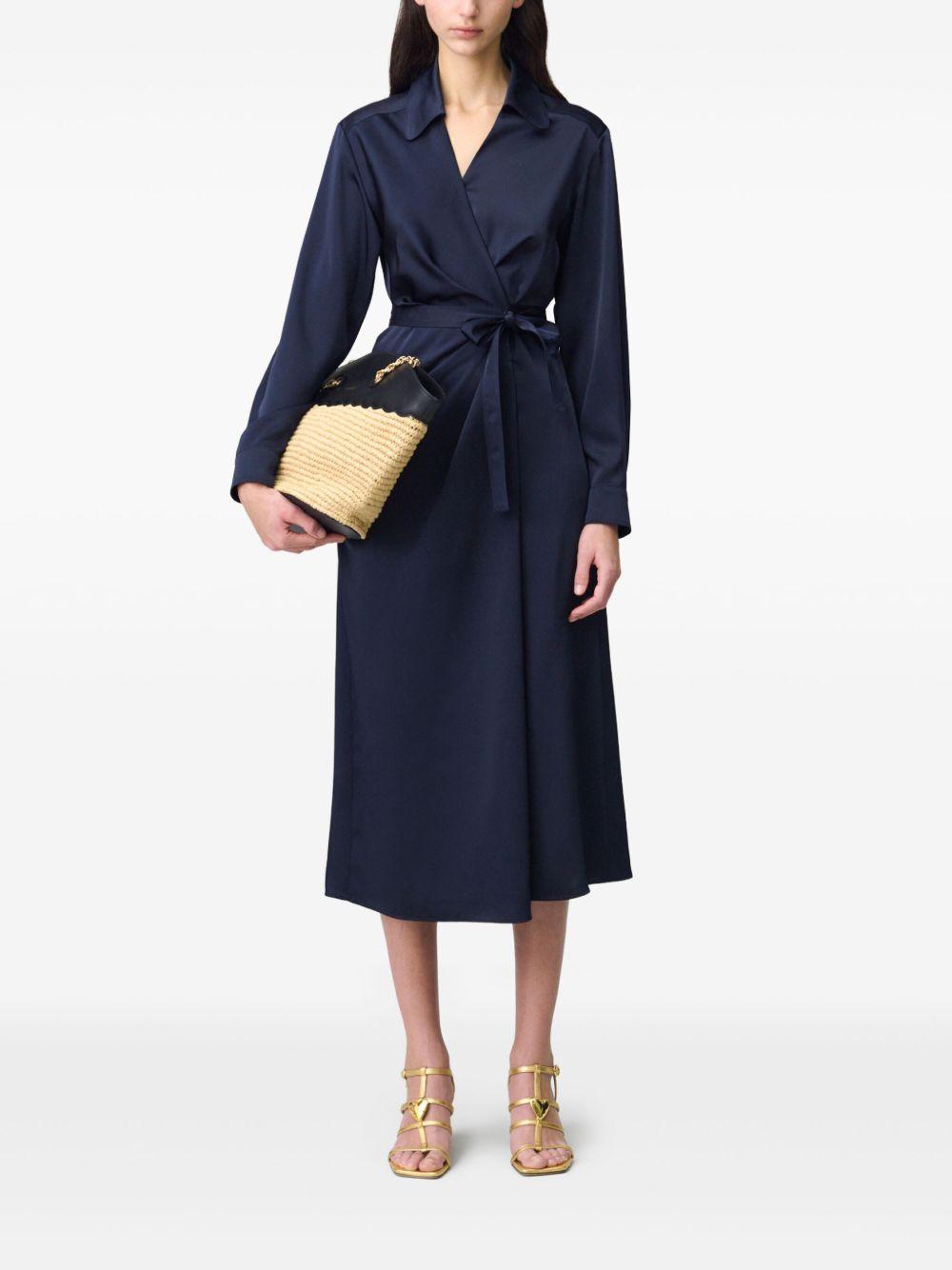 satin midi dress Product Image