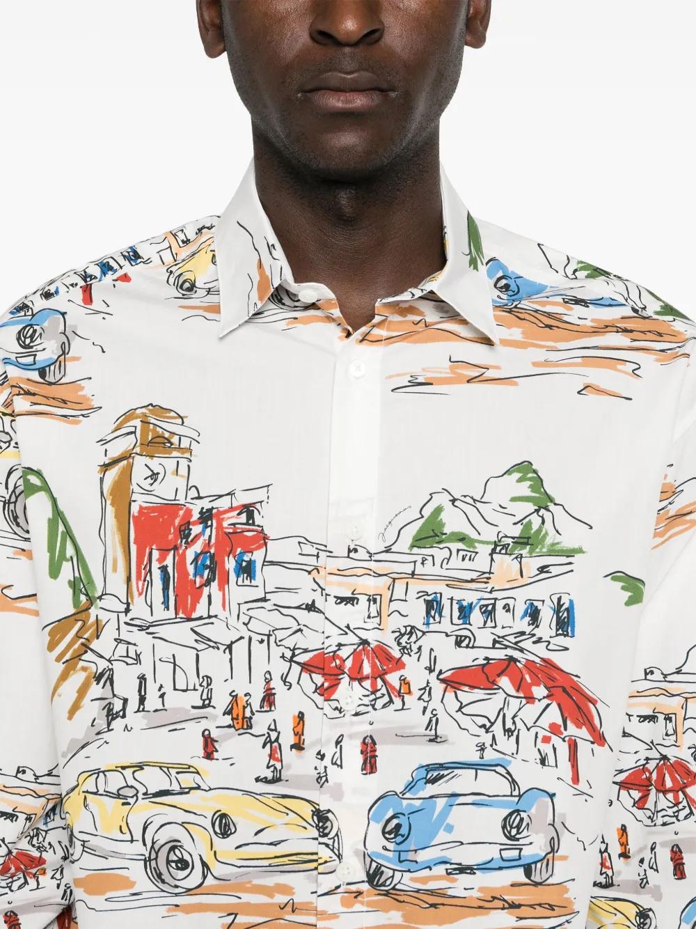 La Chemise Simon cotton shirt Product Image