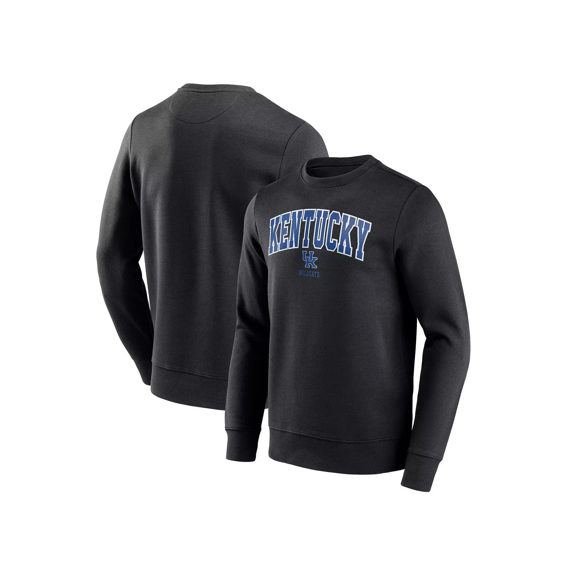 Men's Fanatics Black Kentucky Wildcats Core Long Sleeve T-Shirt, Size: Medium Product Image