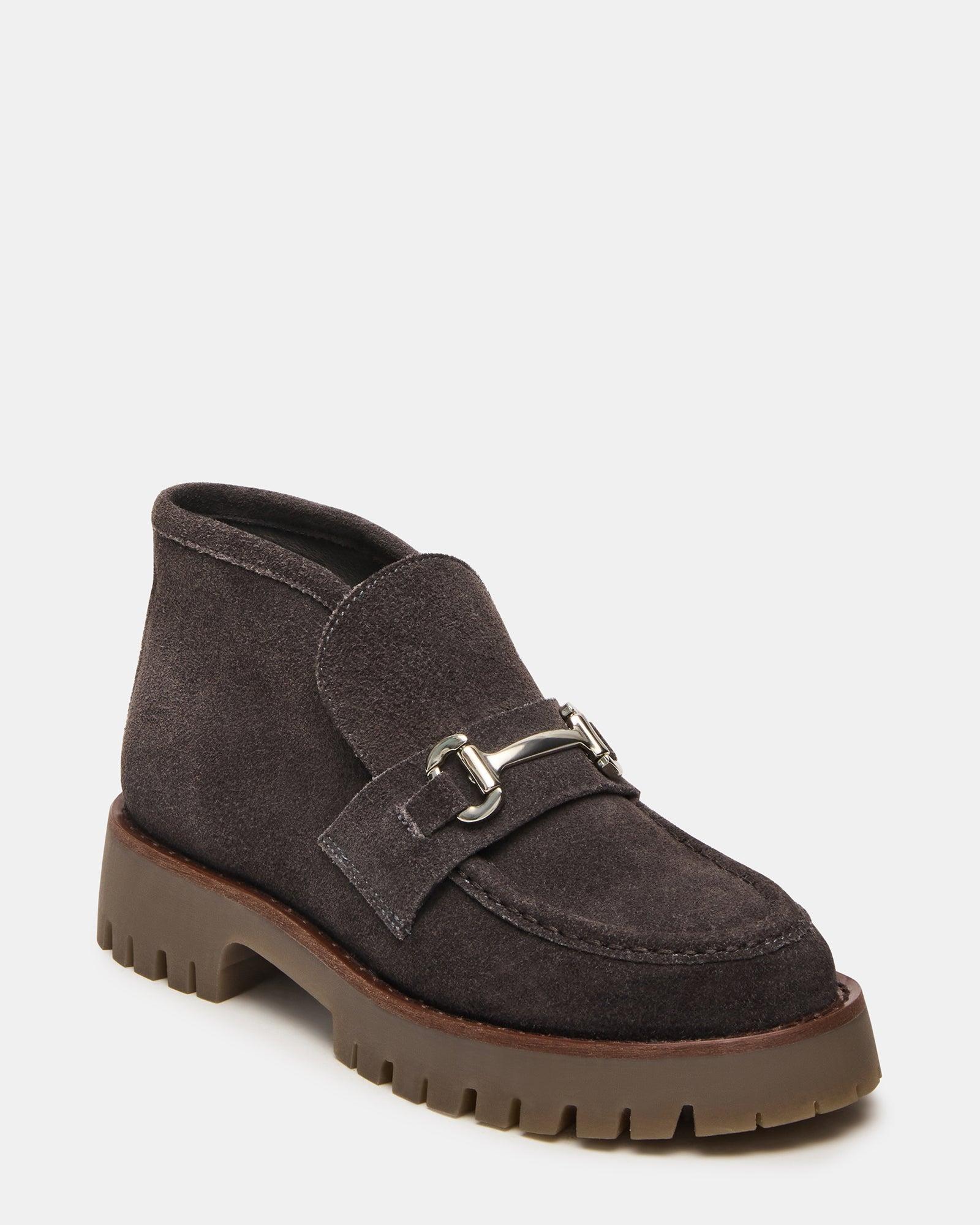 LEON GREY SUEDE Female Product Image