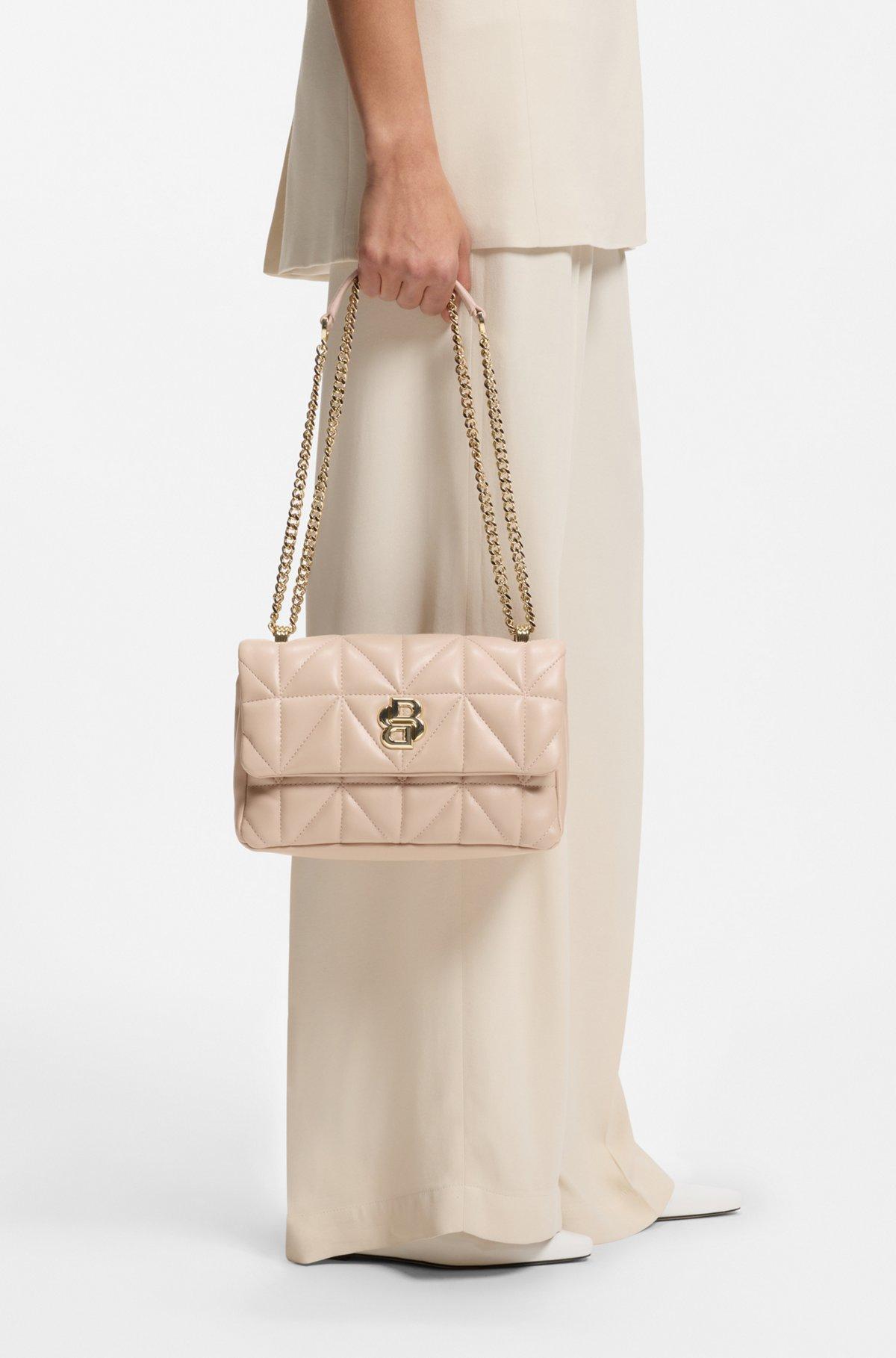 Quilted shoulder bag with Double B monogram Product Image