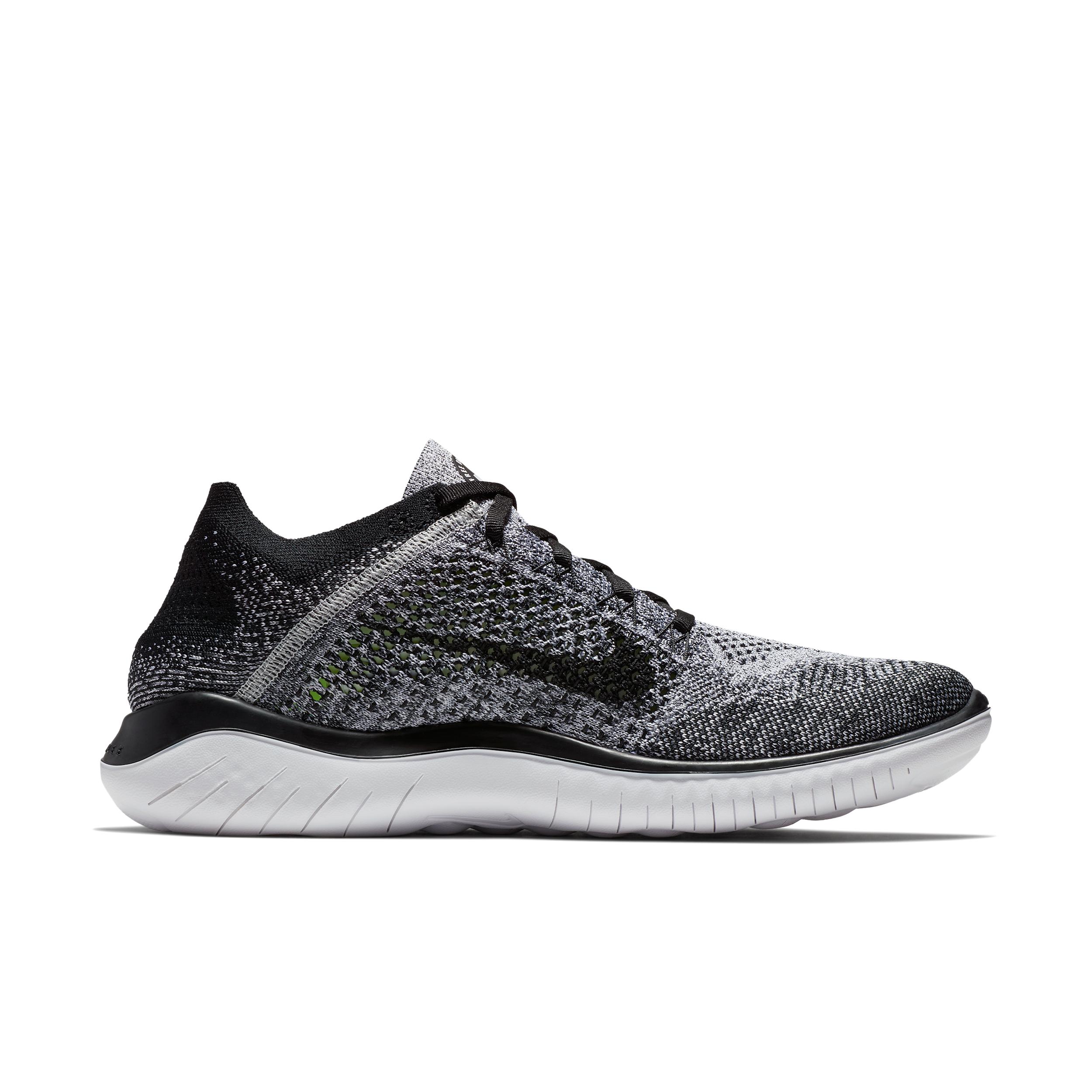 Nike Mens Free Run Flyknit 2018 Road Running Shoes | 942838-101 Product Image