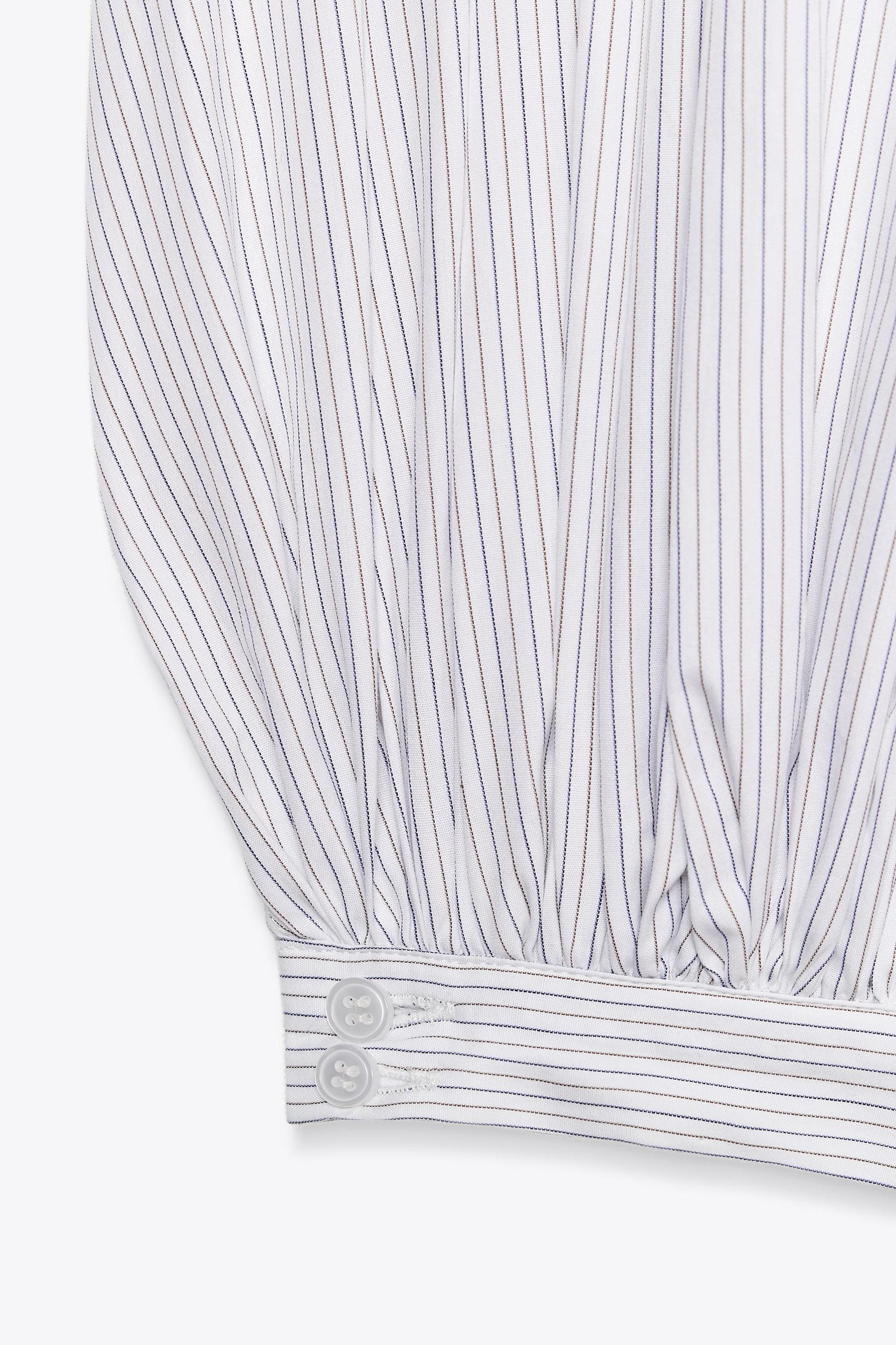 ZW COLLECTION STRIPED BALLOON PANTS Product Image