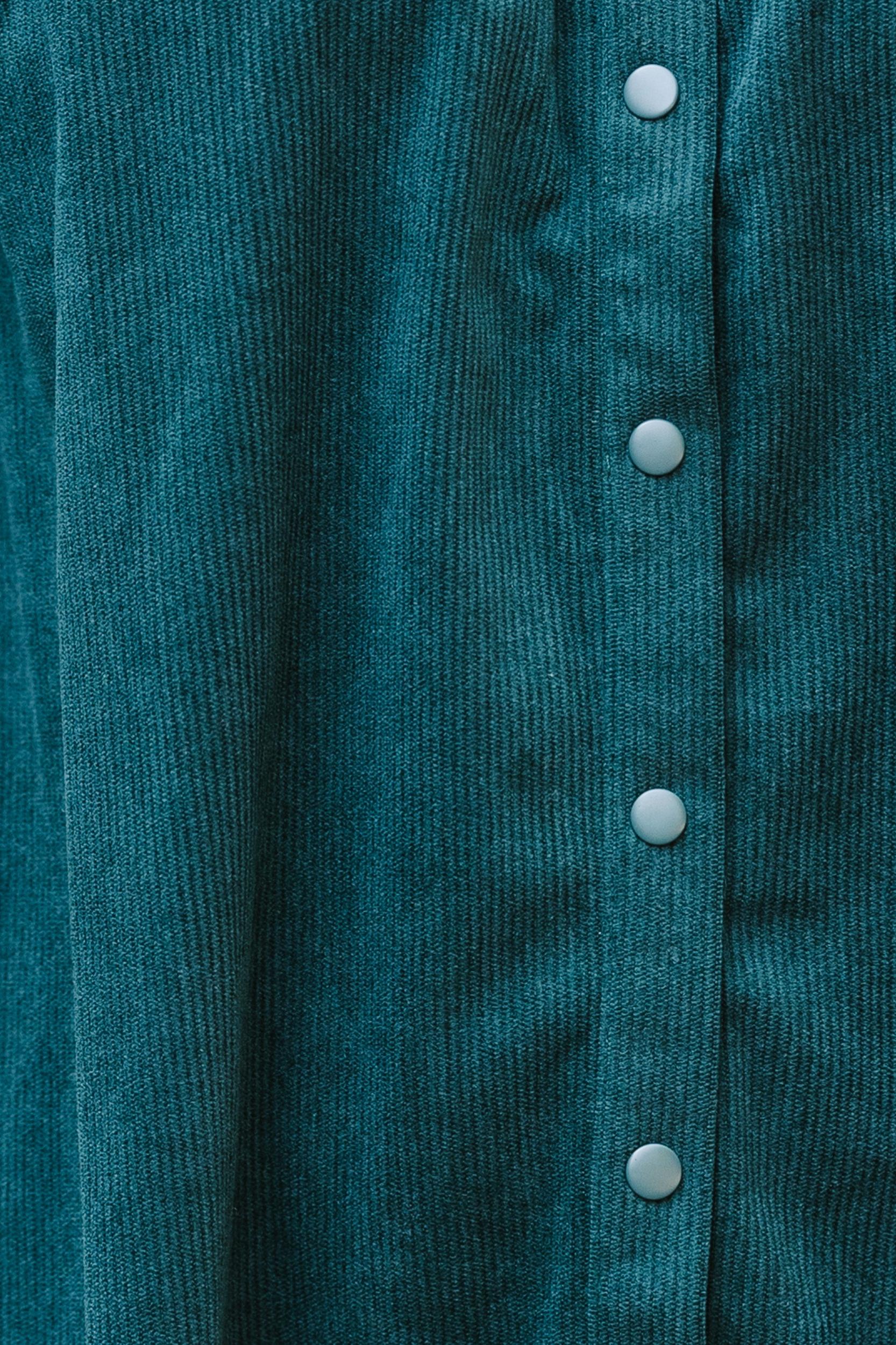 Answer The Call Hunter Green Babydoll Dress Female Product Image