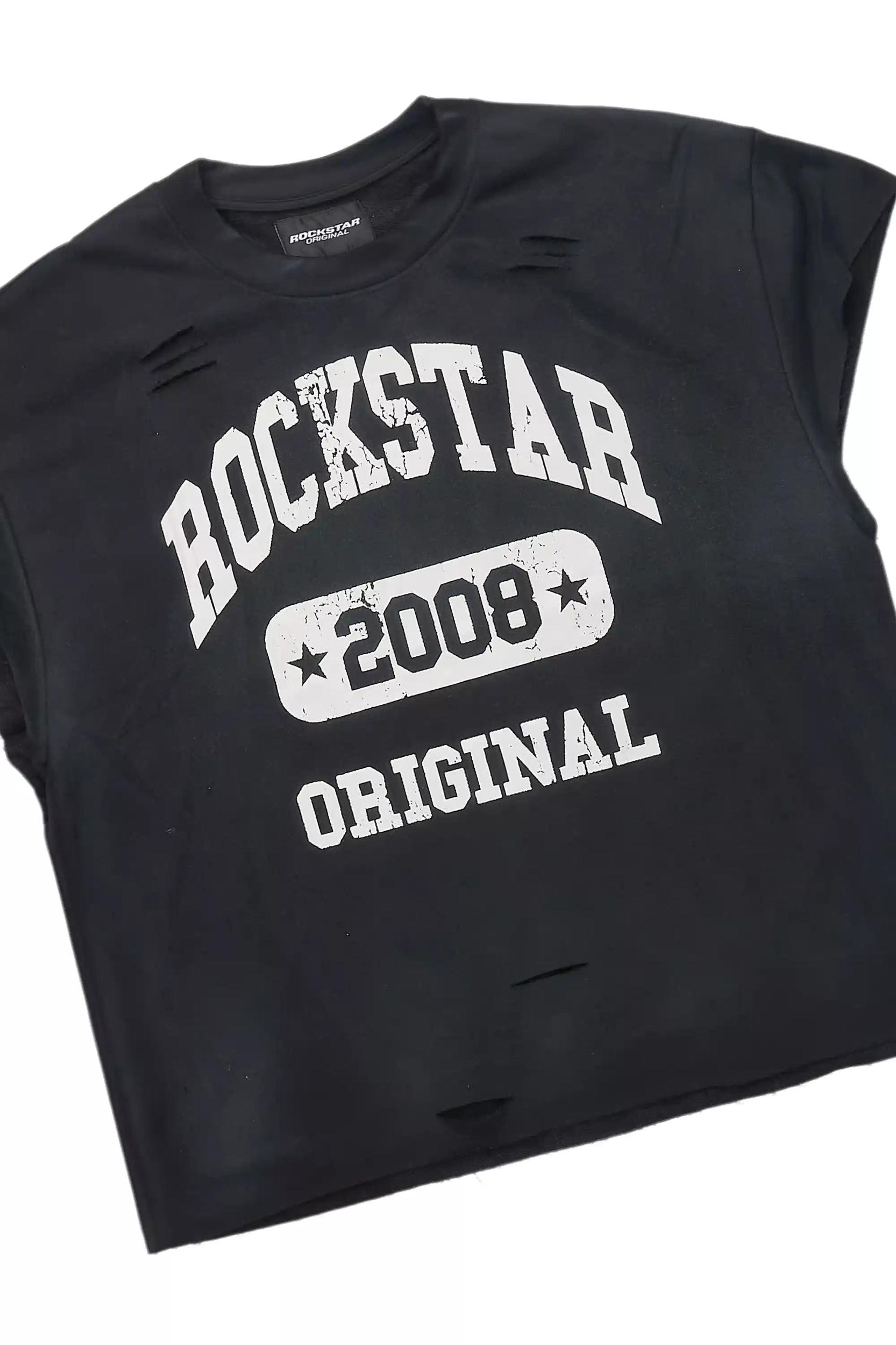 Uppercut Black T-Shirt/Short Set Male Product Image