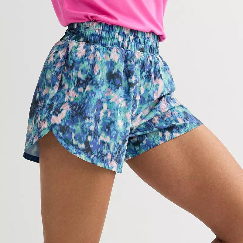 Women's Tek Gear Woven Run Shorts,  Product Image