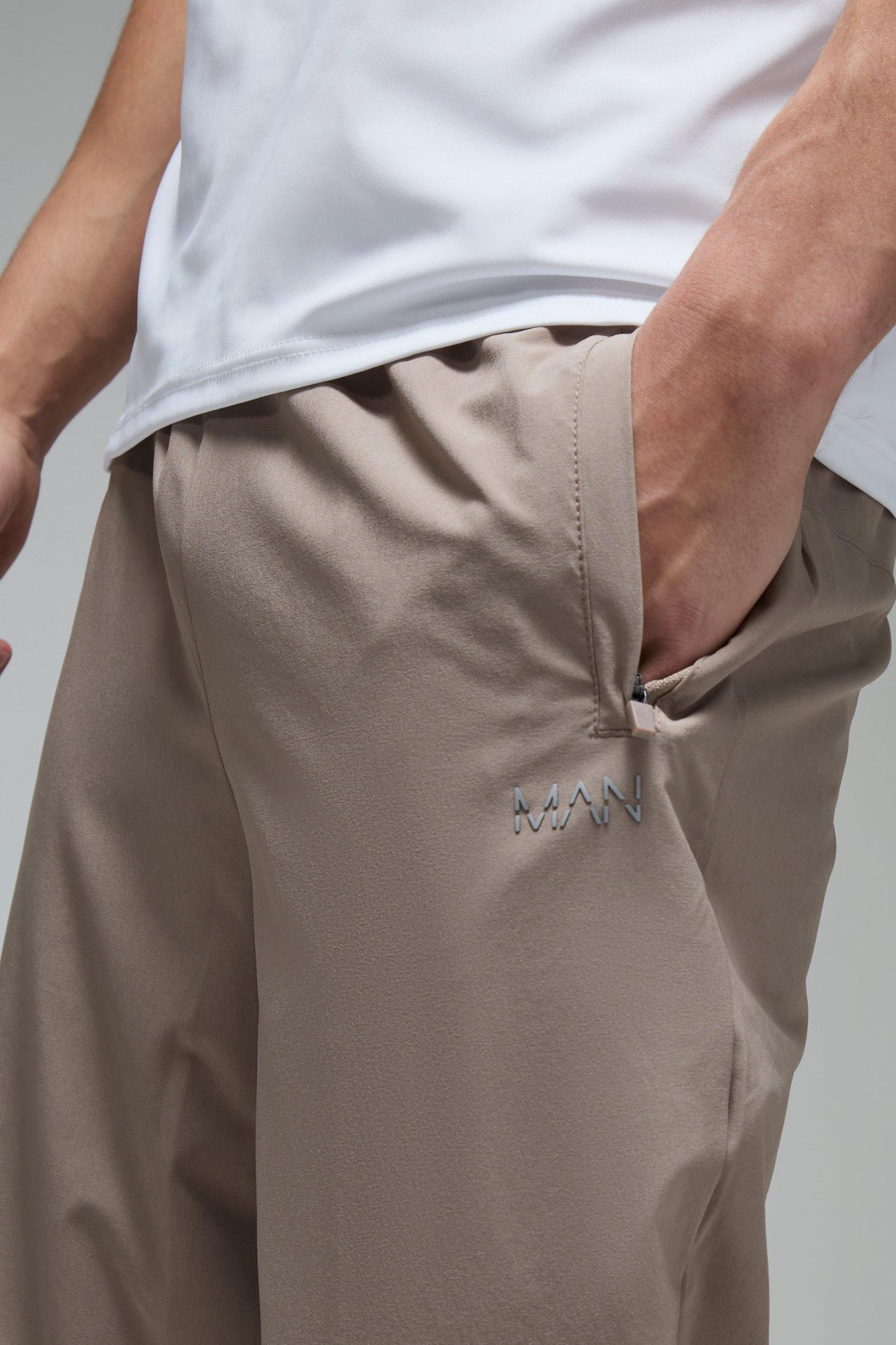 Man Active Cuffed Hem Regular Fit Sweatpants | boohooMAN USA Product Image