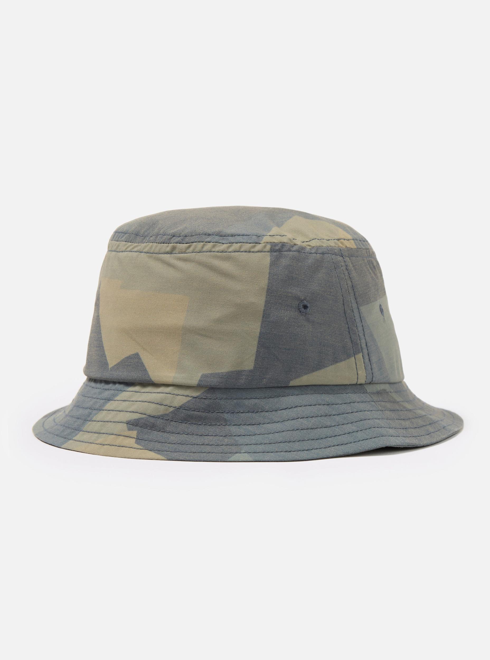 Blue Camo Recycled Polytech Beach Hat Product Image