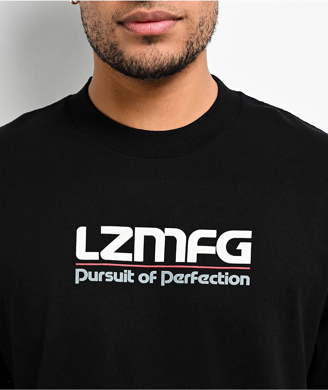 LZMFG Safari Division Black Long Sleeve T-Shirt Product Image