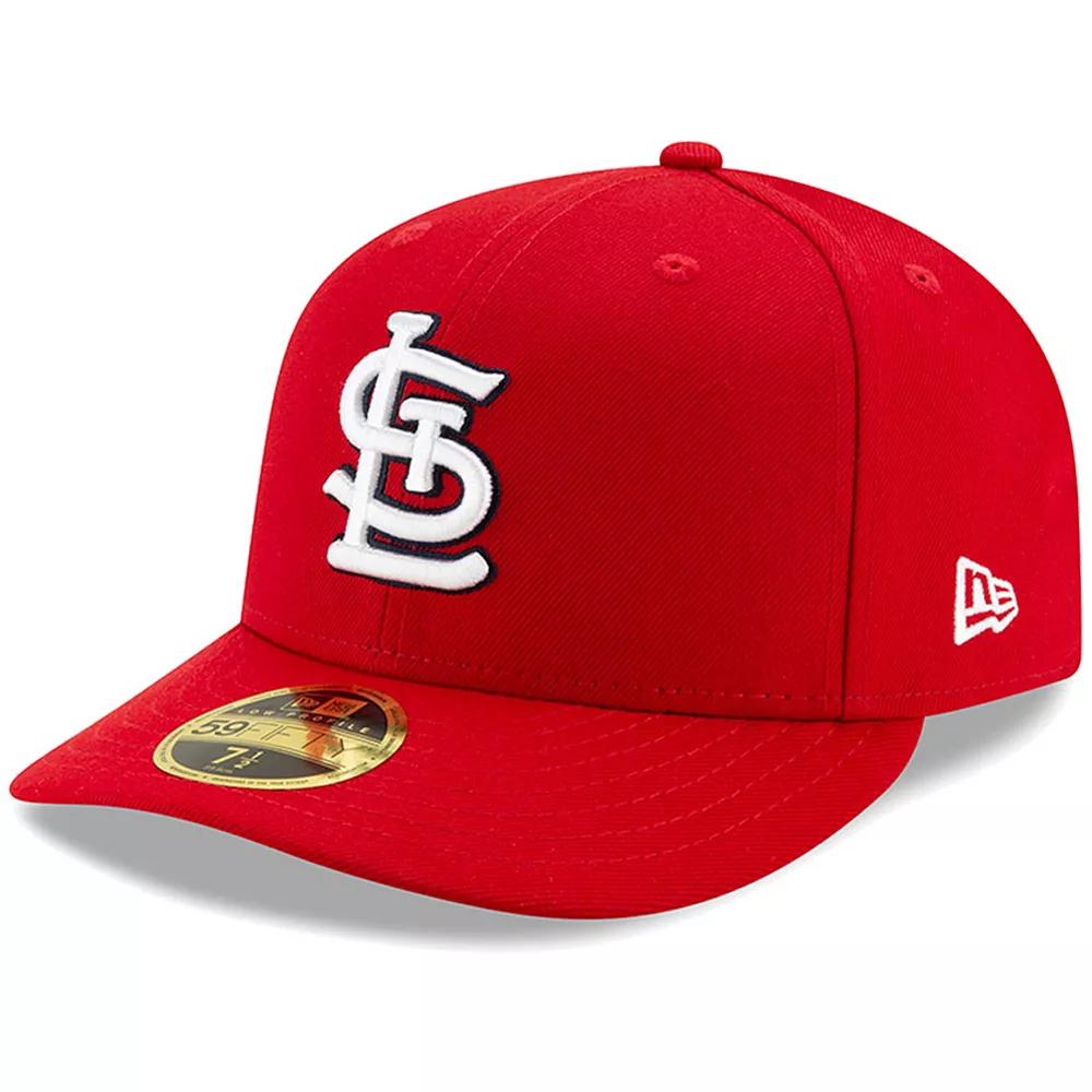 Men's New Era Red St. Louis Cardinals Authentic Collection On-Field Low Profile 59FIFTY Fitted Hat, Size: 7 1/2 Product Image