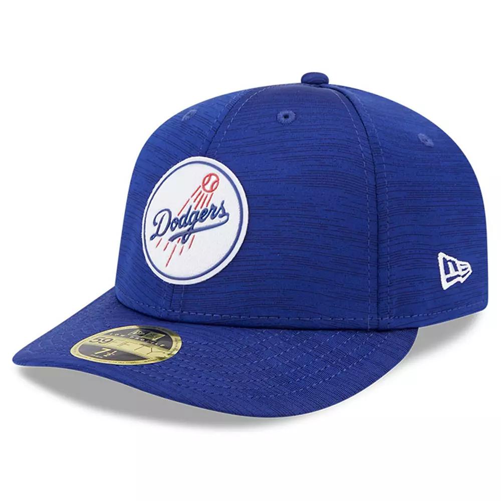 Men's New Era  Royal Los Angeles Dodgers 2023 Clubhouse Low Profile 59FIFTY Fitted Hat, Size: 7 1/2, Blue Product Image