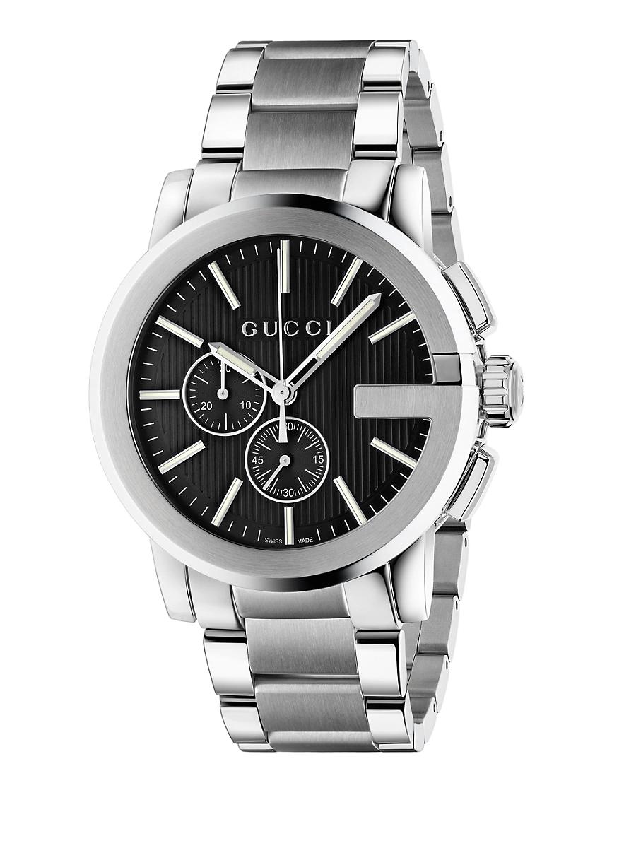 Mens G-Chrono Stainless Steel Watch Product Image
