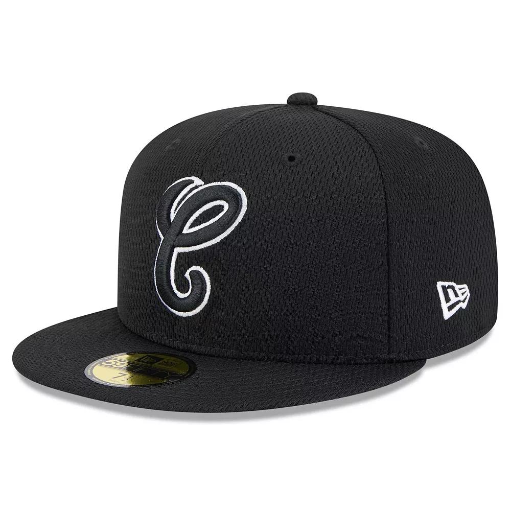 Men's New Era Black Chicago White Sox 2025 MLB Clubhouse 59FIFTY Fitted Hat, Size: 7 1/8 Product Image