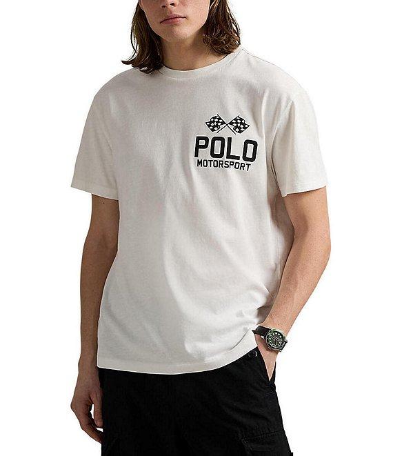 Polo Ralph Lauren Motorsport Graphic Slub Jersey Short Sleeve T-Shirt Product Image