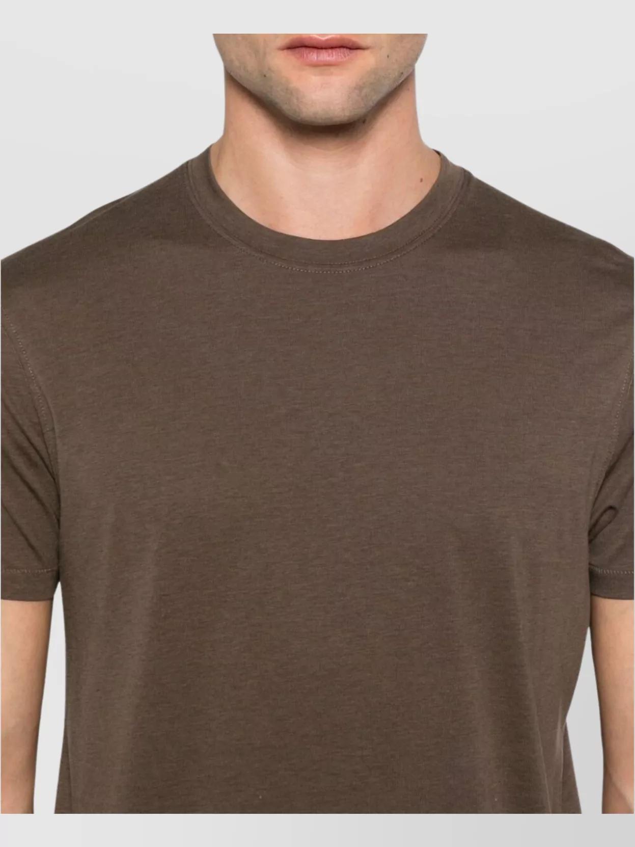 TOM FORD Slim-fit Lyocell And Cotton-blend Jersey T-shirt In Brown Product Image