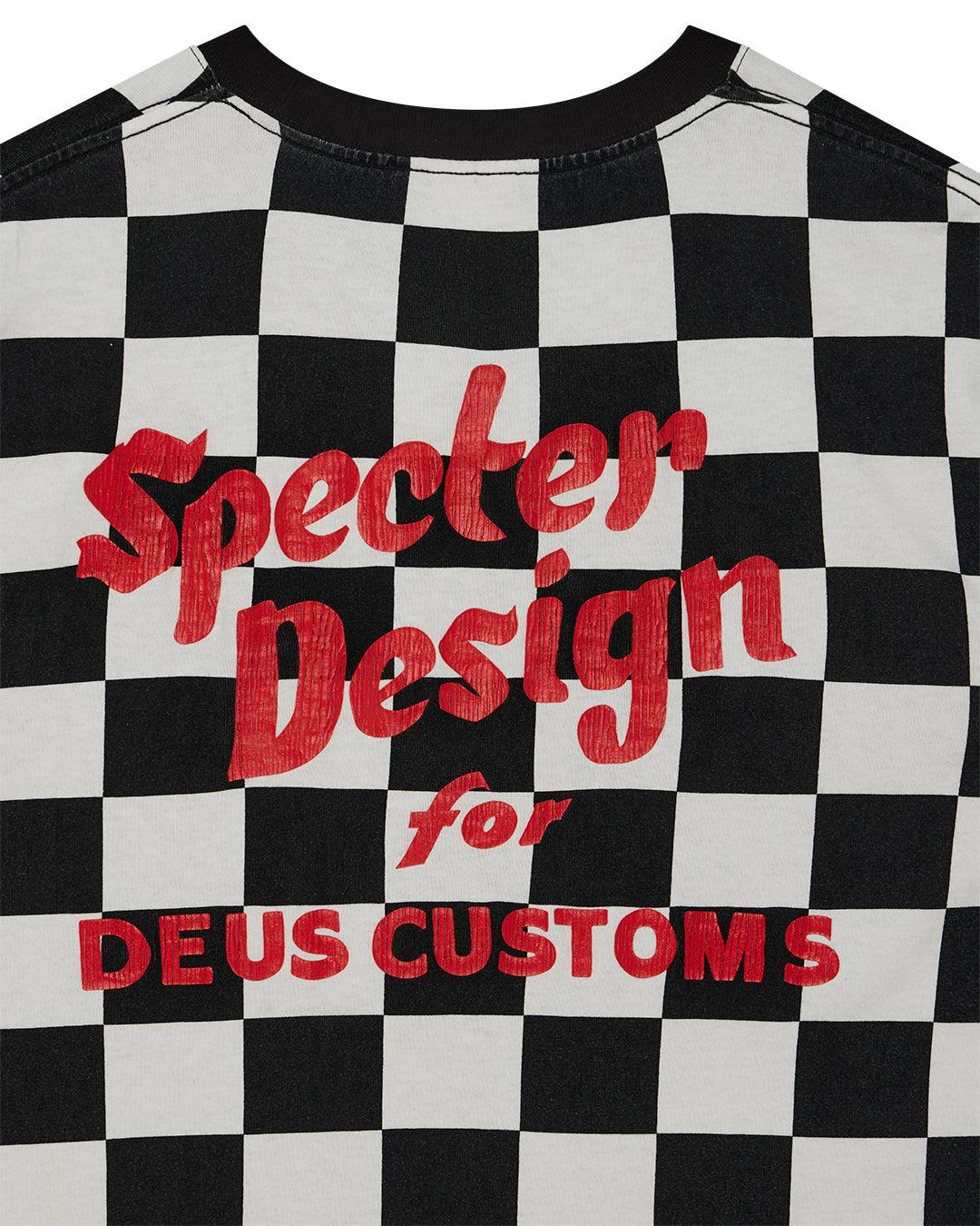 Specter Long Sleeve Tee - Black-White Product Image