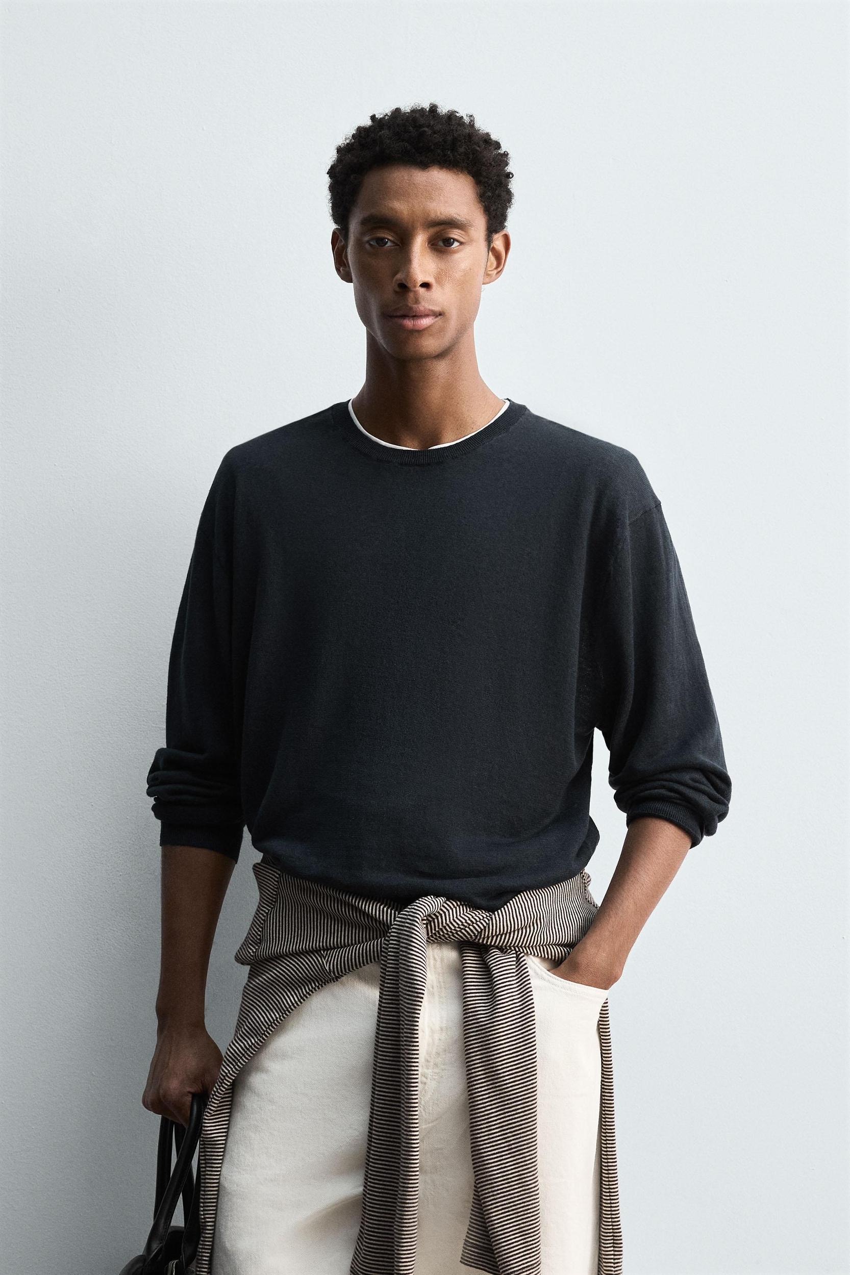 LIGHTWEIGHT 100% HEMP SWEATER Product Image