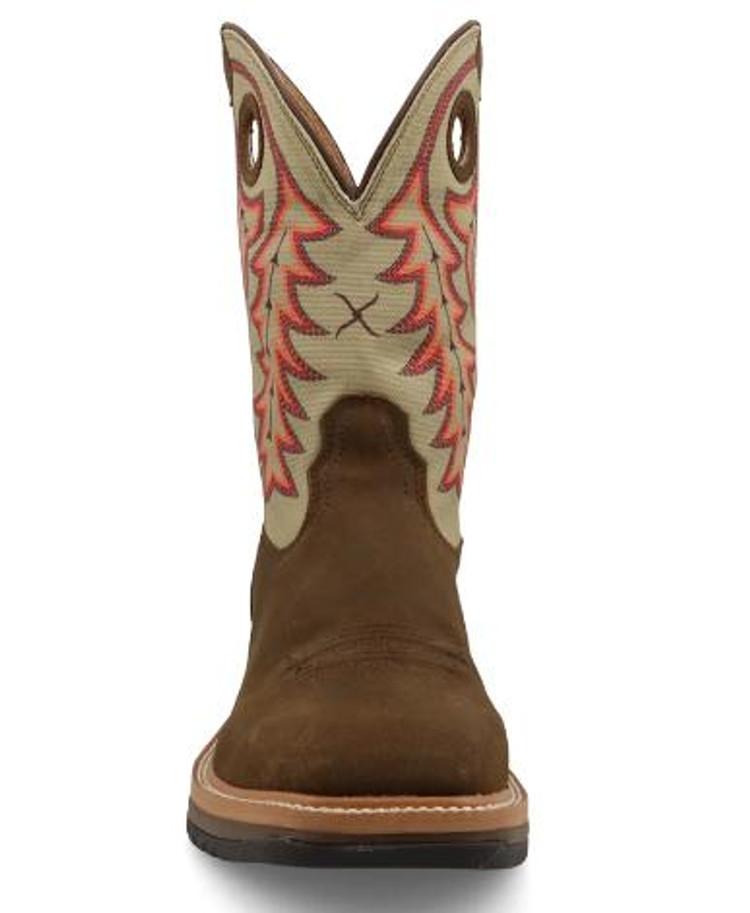 SALE Twisted X® Men's Brown/Tan 11" Horseman Square Toe Boots Product Image