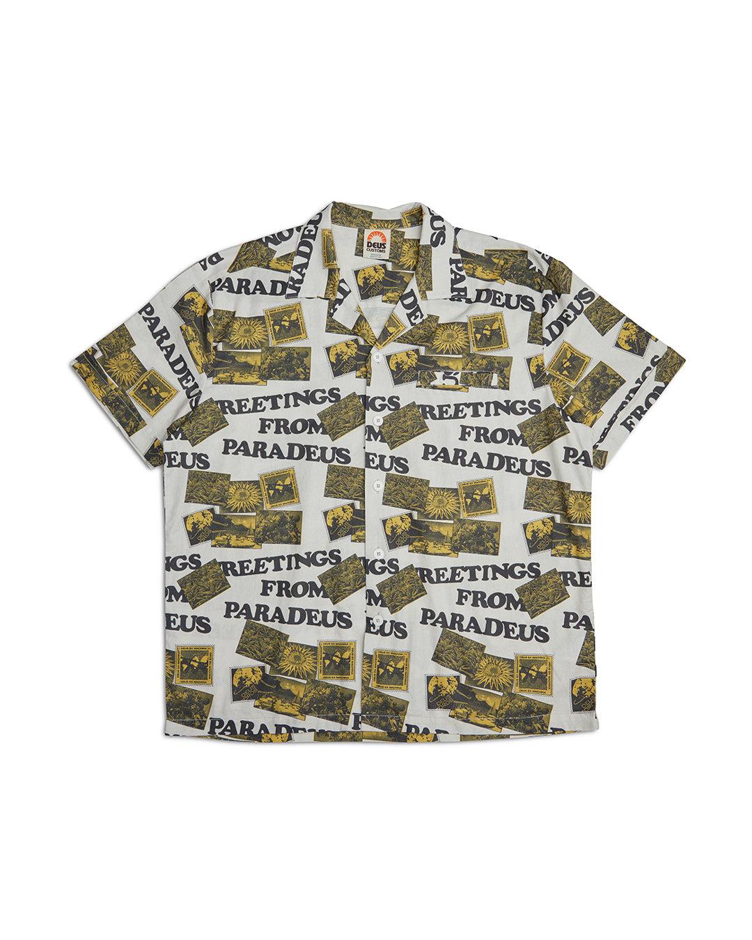 Paradeus Shirt - Dirty White Product Image