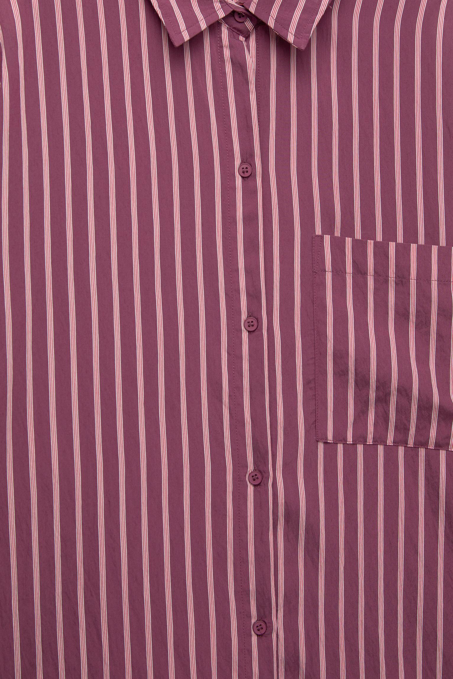 Striped pajama-style pants Product Image