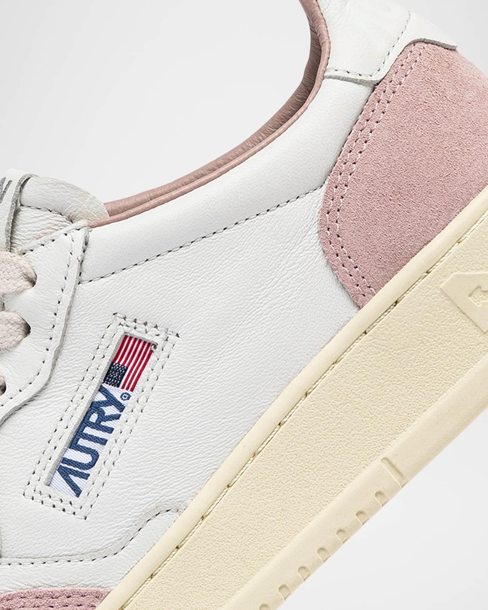 Medalist Low-Top Bicolor Leather Sneakers Product Image